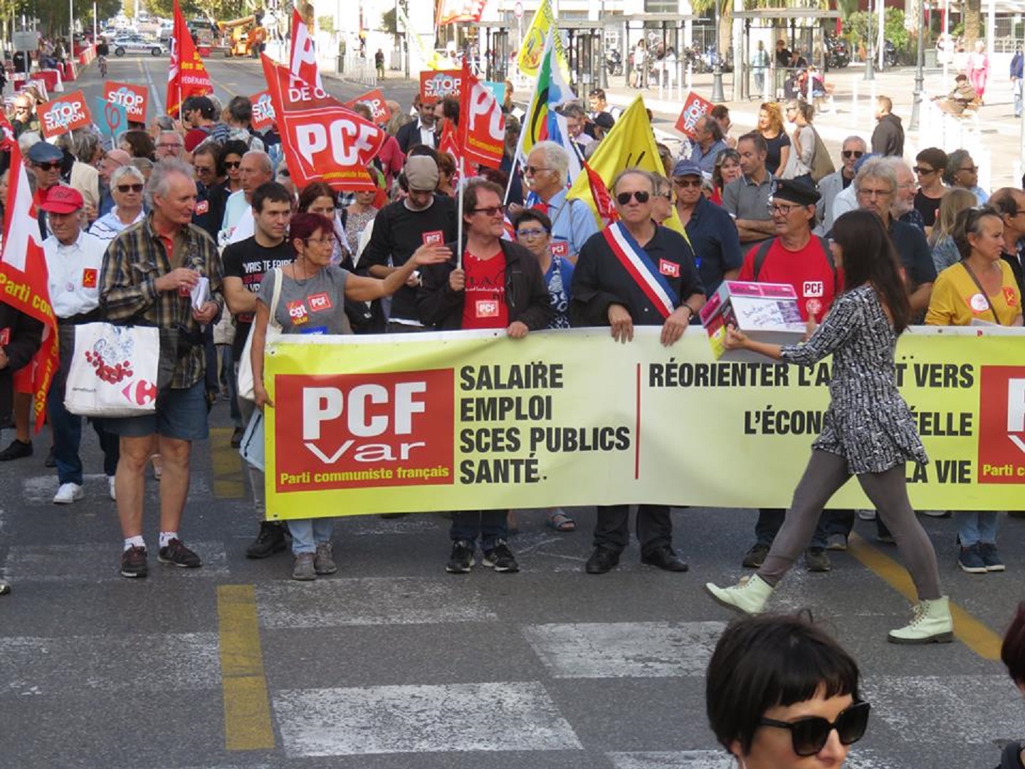 Communiqué de presse de la section PCF de La Seyne et de ses élus !